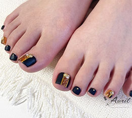 フットネイルの写真